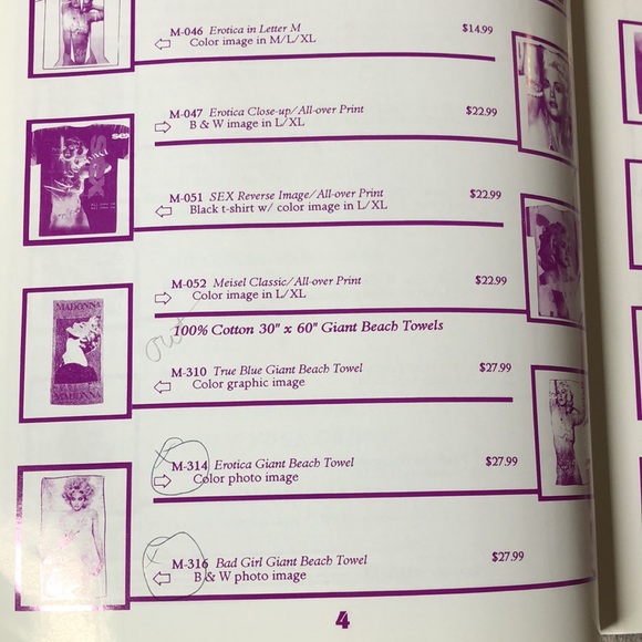 Boy Toy by Mail - Madonna Fan Club Merchandise Catalogs - Bundle of 3 - Picture 11 of 11